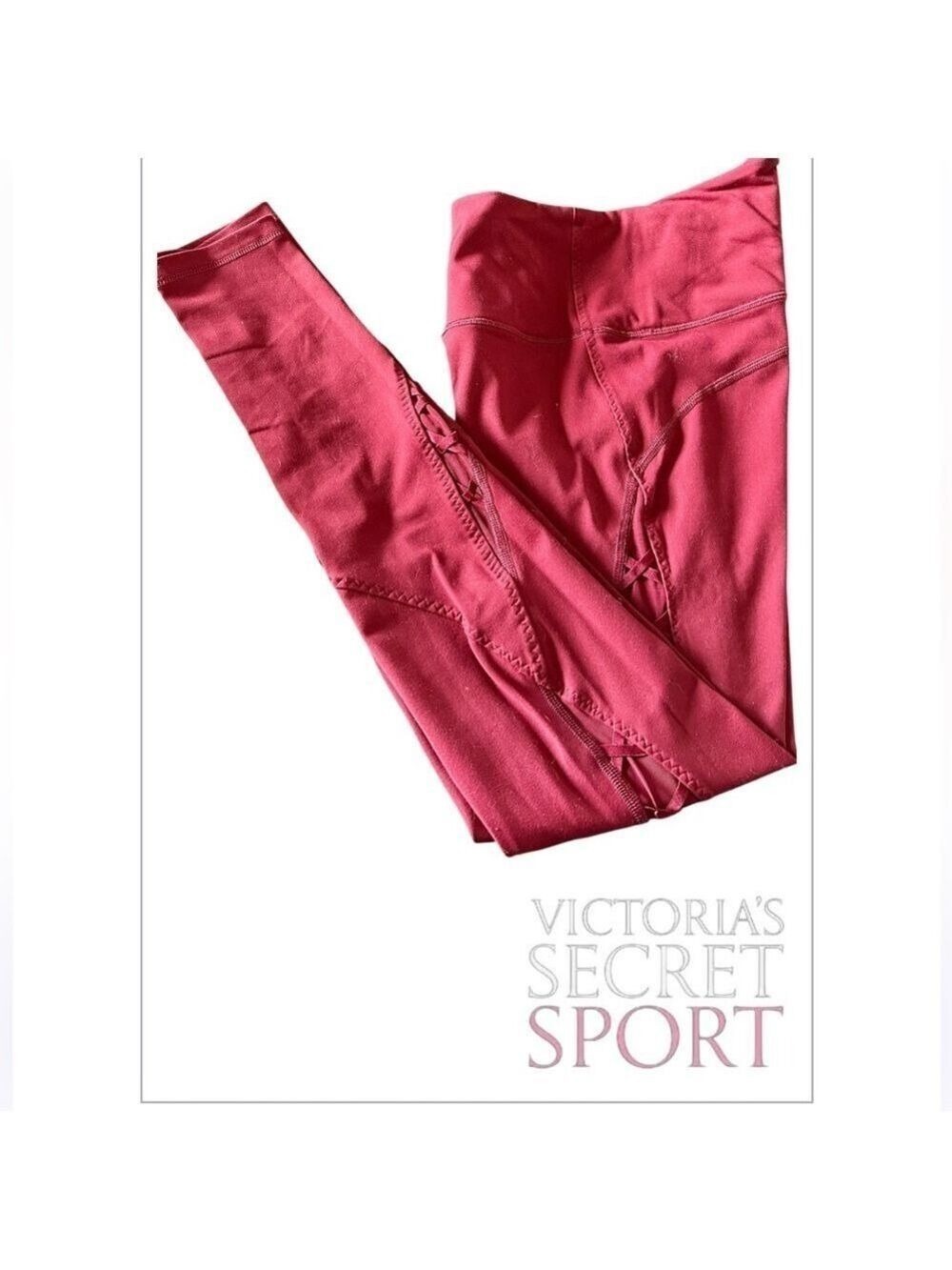Victoria's Secret Sport Leggings in Vibrant Red
